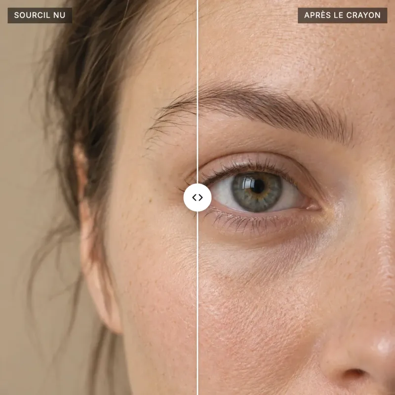 Before and after block of the Sylys demo: a slider between the two photos